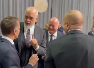 Rama, Macron dhe Aliyev bëjnë shaka me gafat e Trump: Nuk na urove për marrëveshjen e paqes Shqipëri-Azerbajxhan