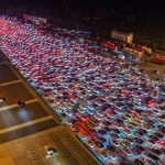 Imazhe të pabesueshme! Bllokimi më i madh i të gjitha kohërave, makinat në trafik deri në 24 orë!