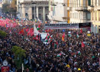 Grevë dhe protesta masive në mbështetje të Gazës, paralizohet transporti në Itali