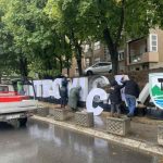 Largohet mbishkrimi ‘Kosovska Mitrovica’ në Mitrovicë të Veriut