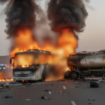 Digjet autobusi në rrugën nga Meka në Medinë, vdesin 45 persona që kishin shkuar për të bërë Umra-n