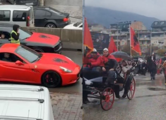 Festa e 28 Nëntorit me kuaj dhe makina sportive! Parakalime interesante në Tetovë e Çair