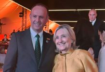 Kryeparlamentari Gashi në Katar takon miken e shqiptarëve Hillary Clinton