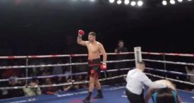 Info Shqip: I pamëshirshëm! Boksieri shqiptar thyen kundërshtarin për 30 sekonda në raundin e parë në SHBA