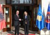 “Kosova e Shqipëria të jenë gjithmonë pranë njëra-tjetrës”, presidentja Osmani pret në takim presidentin Begaj