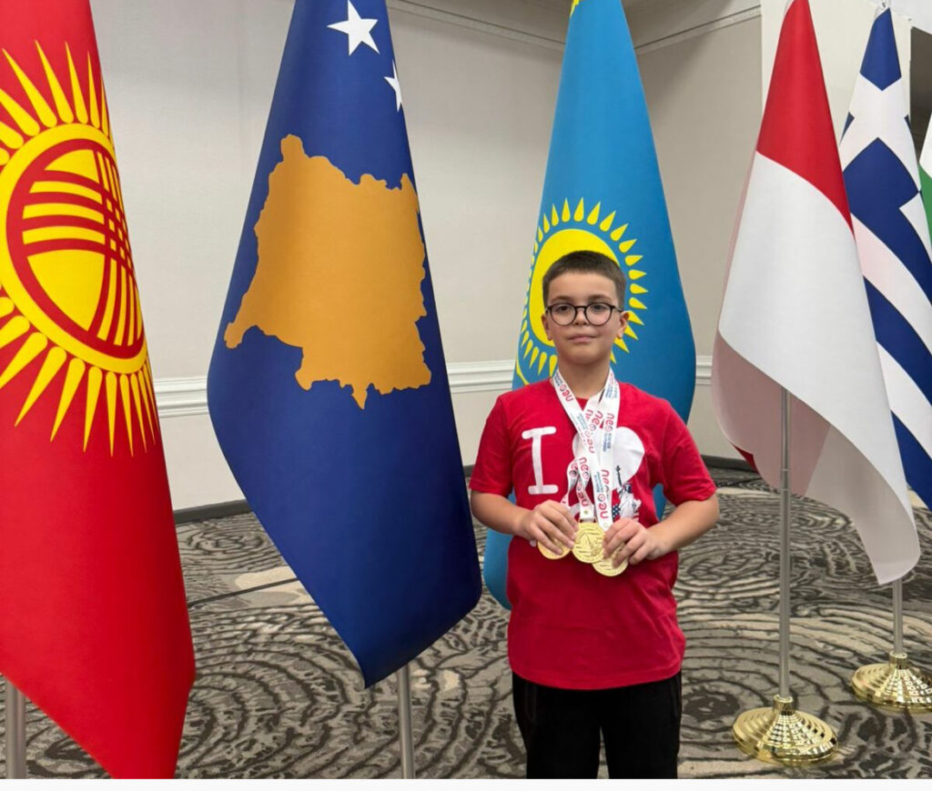 9 vjeçari nga Kosova triumfon në Matematikë dhe lë pas bashkëmoshatarët nga e gjithë bota