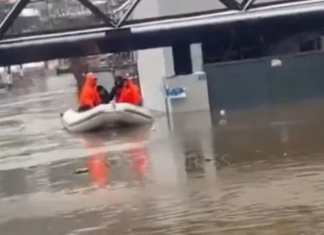 Shpëtohen 5 familje të ngujuara nga vërshimet në Mitrovicë