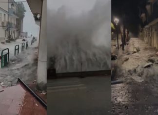 Stuhia shkatërron qytetin, rrugët e këtij qyteti italian kthehen në lumenj (VIDEO)