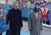 U prit me ceremoni zyrtare në Turqi, presidenti i Nigerisë rrëzohet para syve të Erdogan (VIDEO)