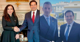 Info Shqip: Zotëria i Parë: Osmani u prit në zyre nga Rubio, Gjuriq priti në radhë për një foto në korridor