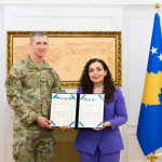 Osmani: Prania e KFOR-it amerikan është jetike për stabilitetin në Kosovë
