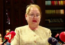 Janevska përplaset me gazetarët në Tetovë për gjuhën shqipe: Ju duhet të flisni gjuhën maqedonase