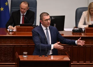 Mickoski: VMRO-DPMNE do ta formojë qeverinë e ardhshme edhe pas vitit 2028