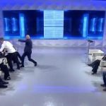 Përplasje fizike në mes Berat Buzhalës dhe Albatros Rexhajt gjatë debatit LIVE