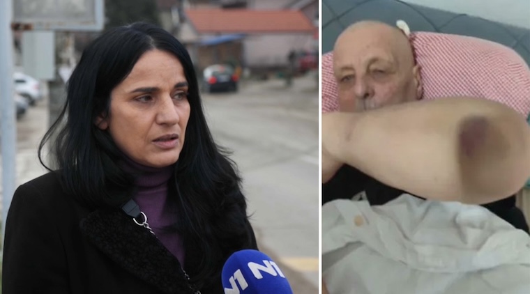 Vdes qytetari i Sanxhakut  i rrahur brutalisht nga policia speciale serbe  VIDEO 