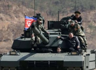 Vetëm 13 vjeç, vajza e Kim Jong drejton tankun në shenjë force ushtarake