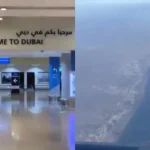 Info Shqip: Skena të rralla: Pamje nga një fluturim për në Dubai mes krizës së luftës