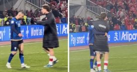 Info Shqip: Nuk u pa në TV, Yildiz braktis festën për të ngushëlluar Zhegrovën (VIDEO)