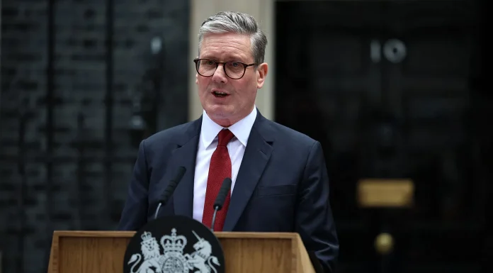 Keir-Starmer-Prime-Minister-United-Kingdom-outside-10-Downing-Street-London-July-5-2024