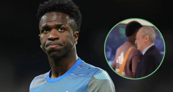 Info Shqip: Pamjet që befasuan tifozët e Real Madridit: Vinicius “përplaset” me Florentino Perez
