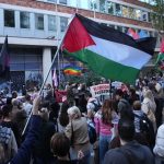 Protestuesit në Serbi kërkojnë bojkotimin e Eurovisionit, shkak pjesëmarrja e Izraelit