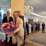 Haxhiu pritet me lule në Presidencë, nis detyrën si ushtruese e presidentes