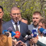 Mickoski për protestën e studentëve: Po punojmë për zgjidhjen e problemit, por duhet të jetë sipas Kushtetutës