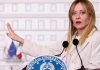 Giorgia Meloni: Italia pezullon marrëveshjen e mbrojtjes me Izraelin