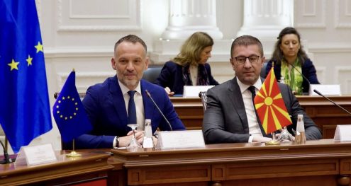 Info Shqip: Mickoski: Kam folur me Fetain, në të ardhmen nuk do të jetë pjesë e Qeverisë