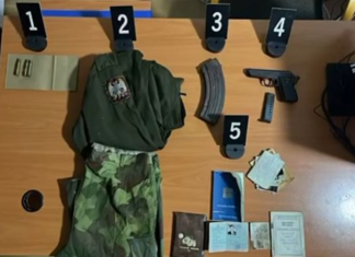 Kapen armë dhe municione në Zubin Potok