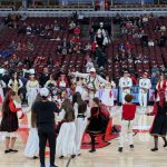 Kënga dhe vallja shqipe jehoi në NBA në Çikago