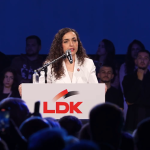 Info Shqip: Vjosa Osmani: Dikush dëshironte tu kërkojmë qira amerikanëve për Bondsteel