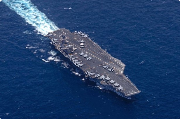 Misioni detar i SHBA-ës në Detin Arabik: Anija luftarake USS George H.W. Bush me 60+ avionë nën "Projektin Liri" 