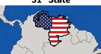 Info Shqip: Trump publikon hartën e Venezuelës si “Shteti i 51-të” i SHBA-së