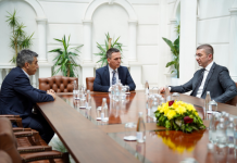 Mickoski zhvilloi takim me drejtuesit e VLEN-it Kasamin dhe Mexhitin