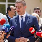 Info Shqip: “Fundërrina spiunazhi nga e kaluara”, thotë Mickoski për aferën e mundshme në Presidencë