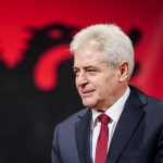 Info Shqip: Ali Ahmeti për protestën në Tiranë: Shqipëria po merr goditje të forta në turizëm dhe ekonomi