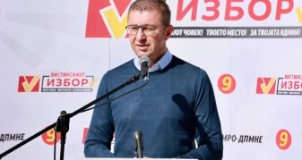 Info Shqip: Mickoski publikon anketën e re: Ja si renditen partitë politike