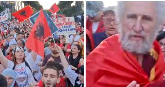 Info Shqip: Nga Amerika në Dibër, nga Dibra në Tiranë: Veprimtari Rrape Ruci i bashkohet protestës së madhe!