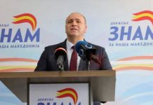 Dimitrievski: ZNAM hyri në qeveri që maqedonasit të mos ndihen qytetarë të dorës së dytë