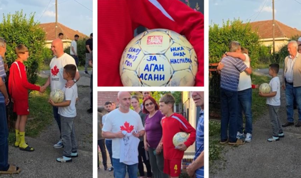Takimi emocionues midis familjes Asani dhe Dokmanoviq: Një akt solidariteti në futboll 