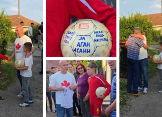 Takim që prek zemrat! Familja e futbollistit të ndjerë Agan Asani, vizitoi familjen e David Dokmanoviqit, i cili ia kushtoi një gol futbollistit të ndjerë nga Çerkezi