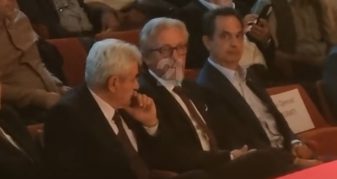 Info Shqip: Ali Ahmeti dhe Fatmir Limani pranë njëri tjetrit në Kërçovë (VIDEO)