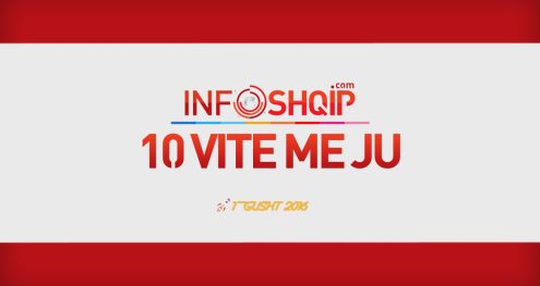 Info Shqip: Sot #InfoShqip feston 10 vjetorin e themelimit