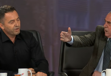Plas në studio! “Të bij shpullë” – Halil Matoshi dhe Viktor Buzhala përplasen në studio (VIDEO)