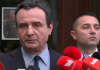 Formimi i institucioneve të reja, Kurti nuk iu përgjigjet gazetarëve
