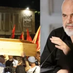 Info Shqip: Arkmorti në duart e protestuesve, reagon Rama: Para 20 vjetësh ishte me të vdekurin brenda, sot tubimi në duar e llapaqorrëve dhe çakejve nga Prishtina e Tetova