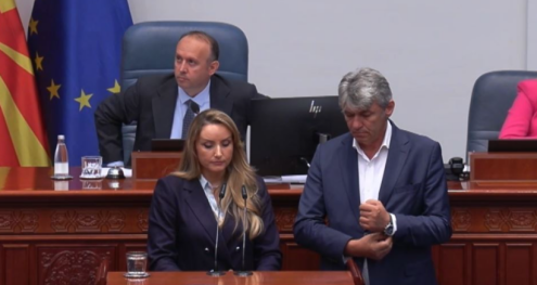 Info Shqip: Dauti bllokon seancën, kërkon përgjigje nga Mickoski për pyetjen parlamentare