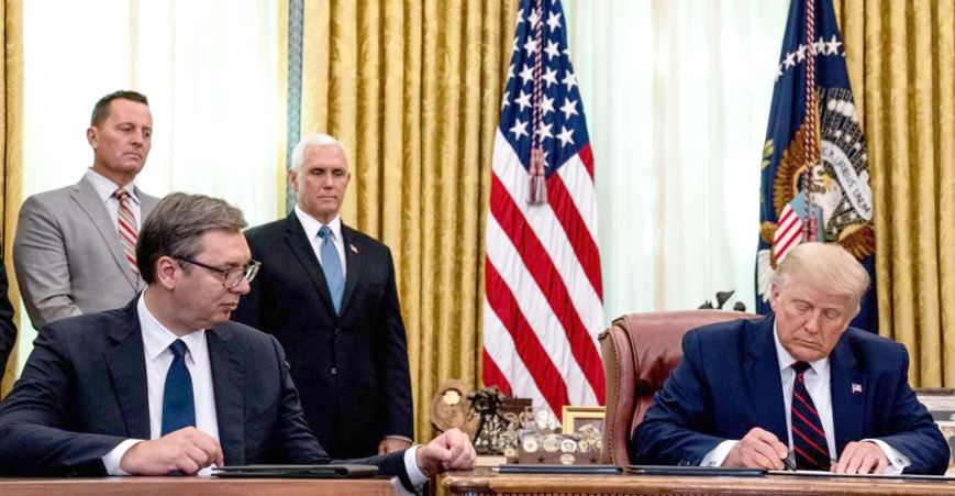 Vuçiç luan kartën  Trump  para zgjedhjeve  takimi me presidentin amerikan shihet si arma e fundit për të forcuar pushtetin në Serbi