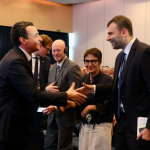 Drejtori i MEPSO-s, Burim Latifi bashkë me kryeministrin Kurti në jubileun e KOSTT-it në Prishtinë: Bashkëpunimi rajonal, çelësi i tranzicionit energjetik